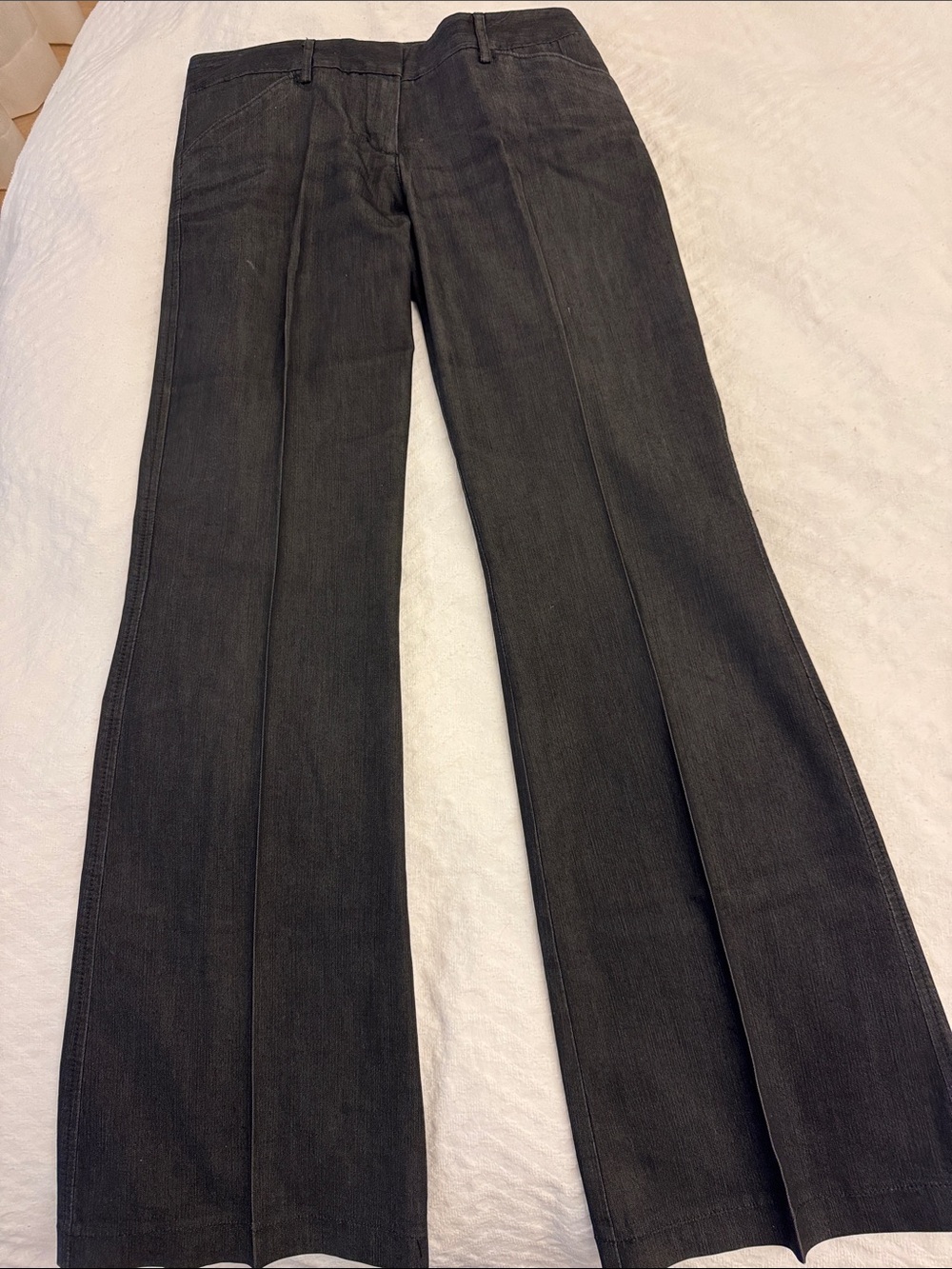 Express Black Wide-Leg High-Rise Jeans
